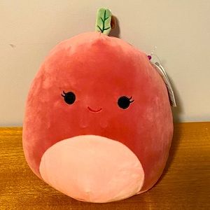 Brand new 8” Squishmallow- Cherry